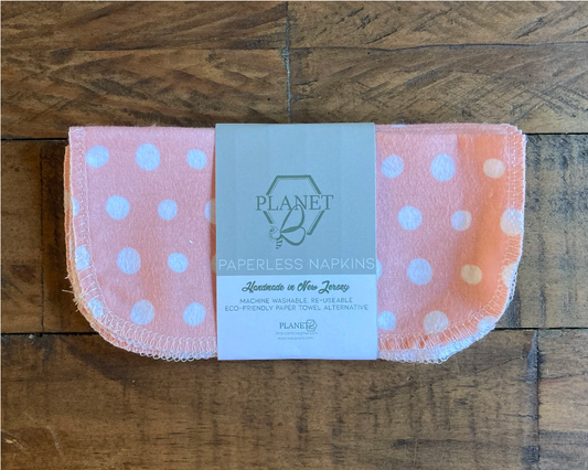 Paperless Napkins - Pink Dot
