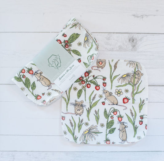 Paperless Napkins - Strawberry Mice