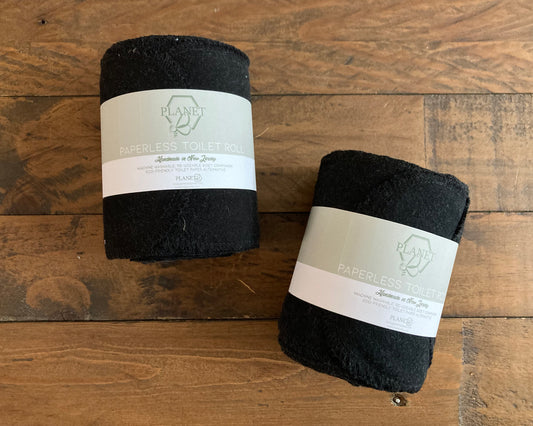 Reusable Toilet Roll - Black