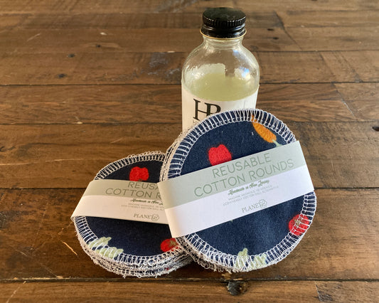 Cotton Rounds - Ditsy Veggies