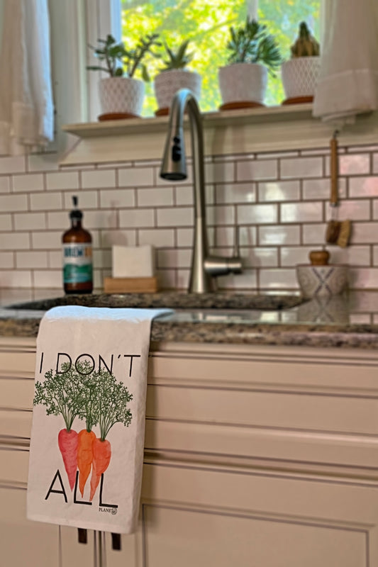 Tea Towel - I Don't Carrot All