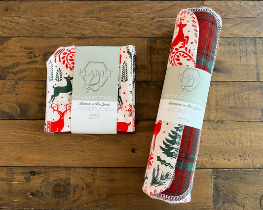 Paperless Towels - Yuletide Critters