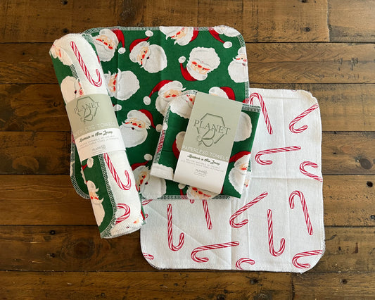 Paperless Towels - Vintage Santa