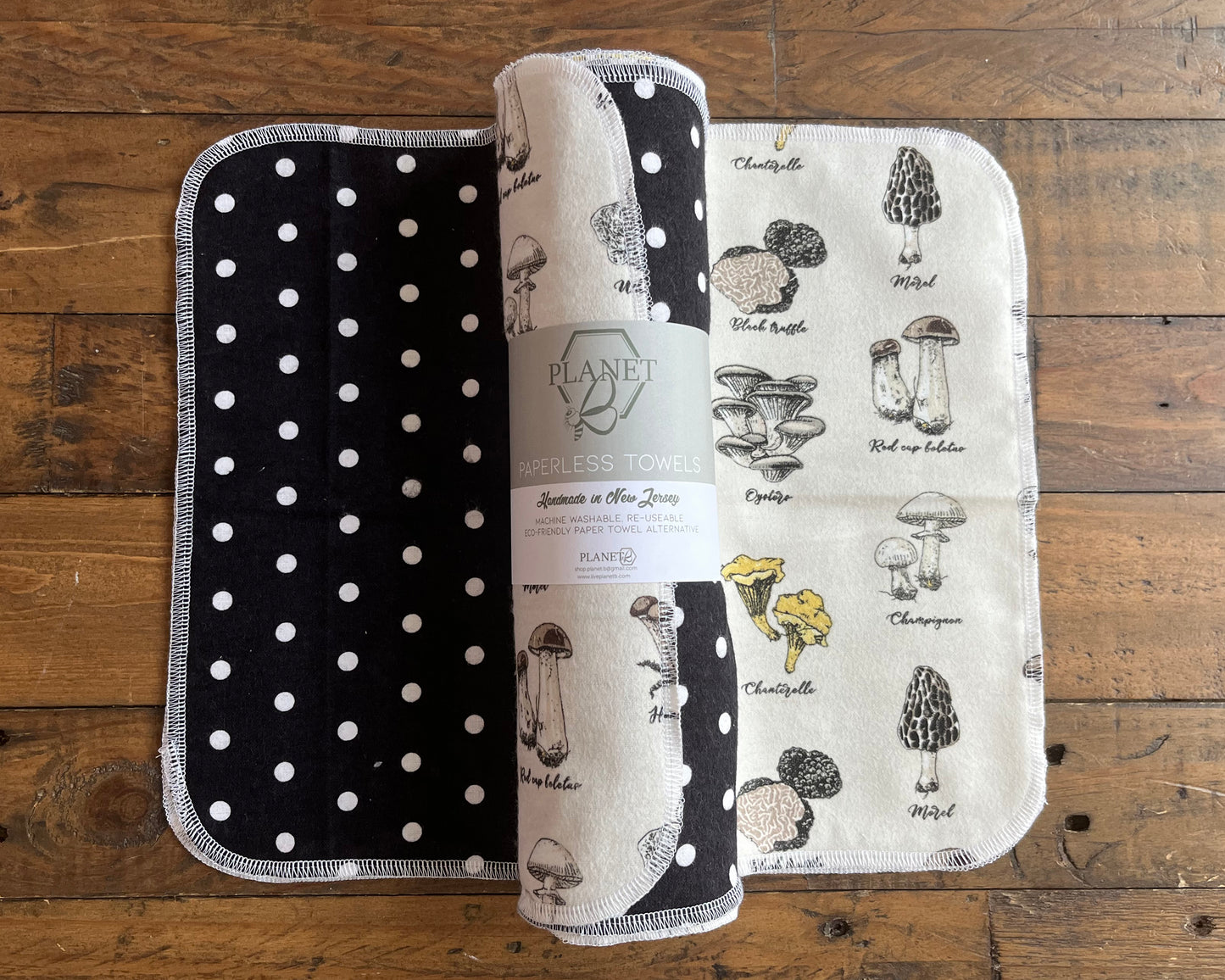 Paperless Towels - Mushroom Names