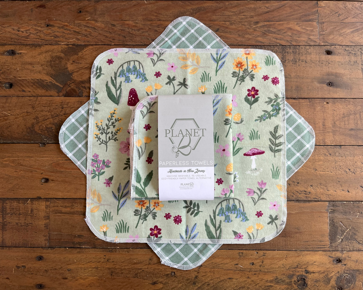 Paperless Towels - Sage Mushrooms