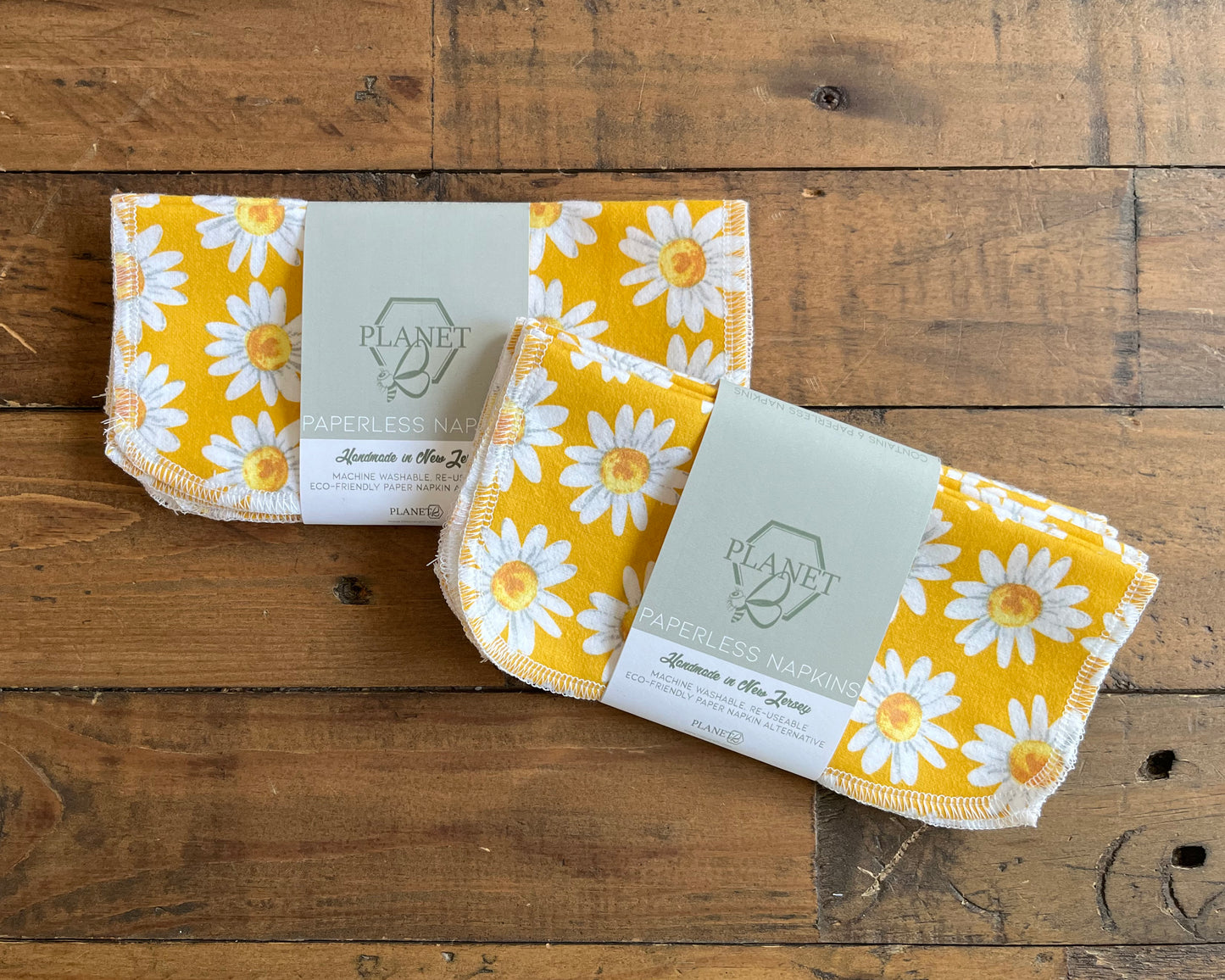 Paperless Napkins - 1,000 Yellow Daisies
