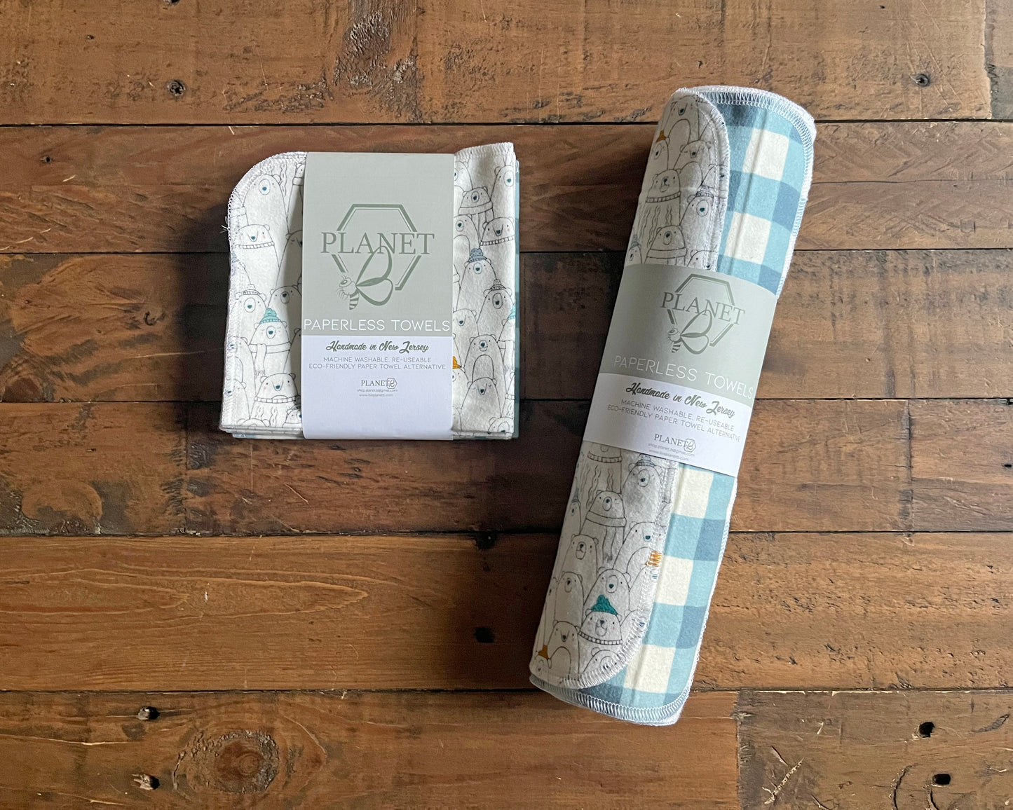 Paperless Towels - Cozy Bears