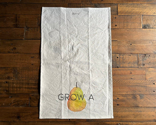 Tea Towel - Grow a Pear