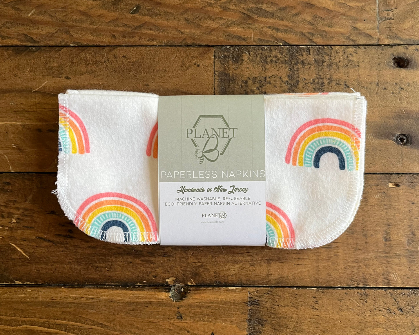 Paperless Napkins - Rainbows