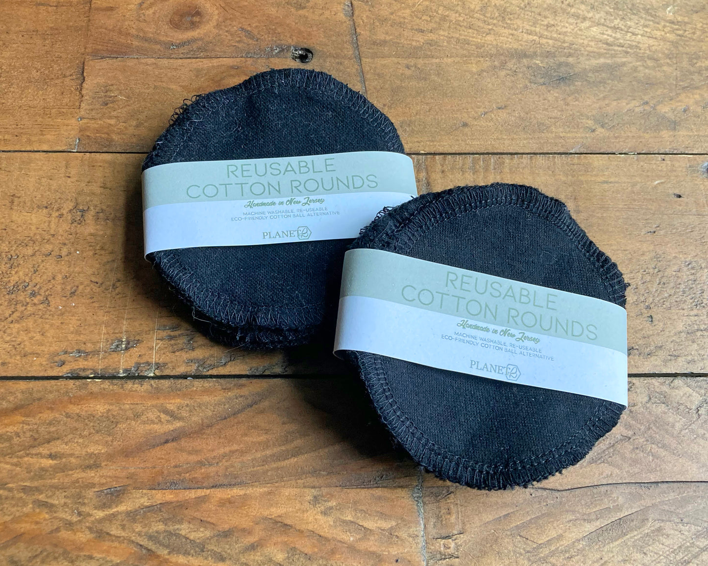 Cotton Rounds - Solid Black