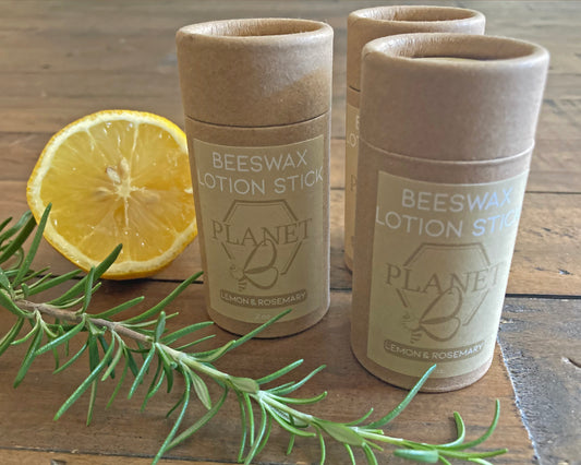 Beeswax Lotion Stick - Lemon Rosemary