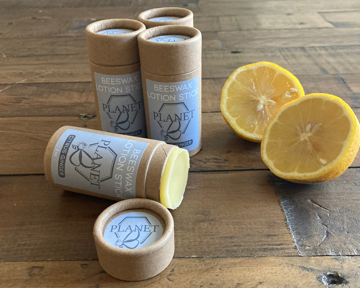 Beeswax Lotion Stick - Citrus Ginger