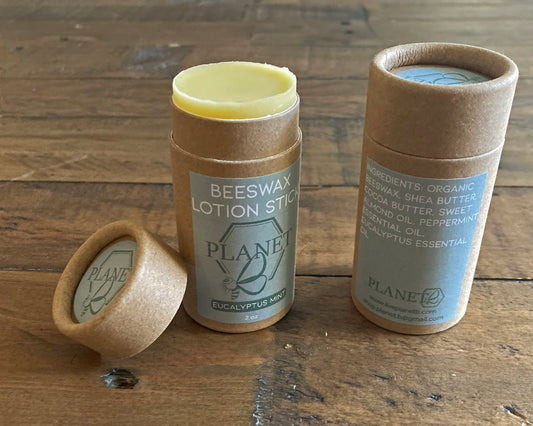 Beeswax Lotion Stick - Eucalyptus Mint