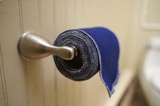 Reusable Toilet Roll - Navy