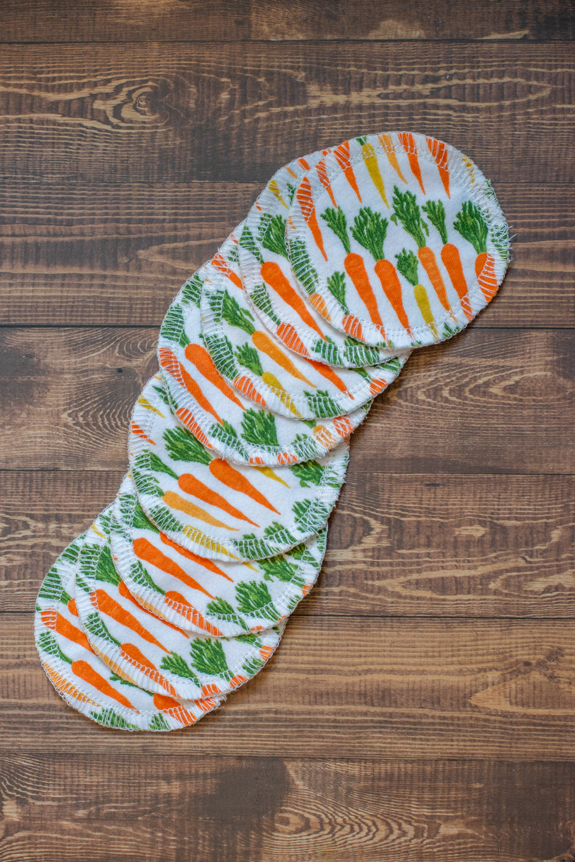 Cotton Rounds - Carrots