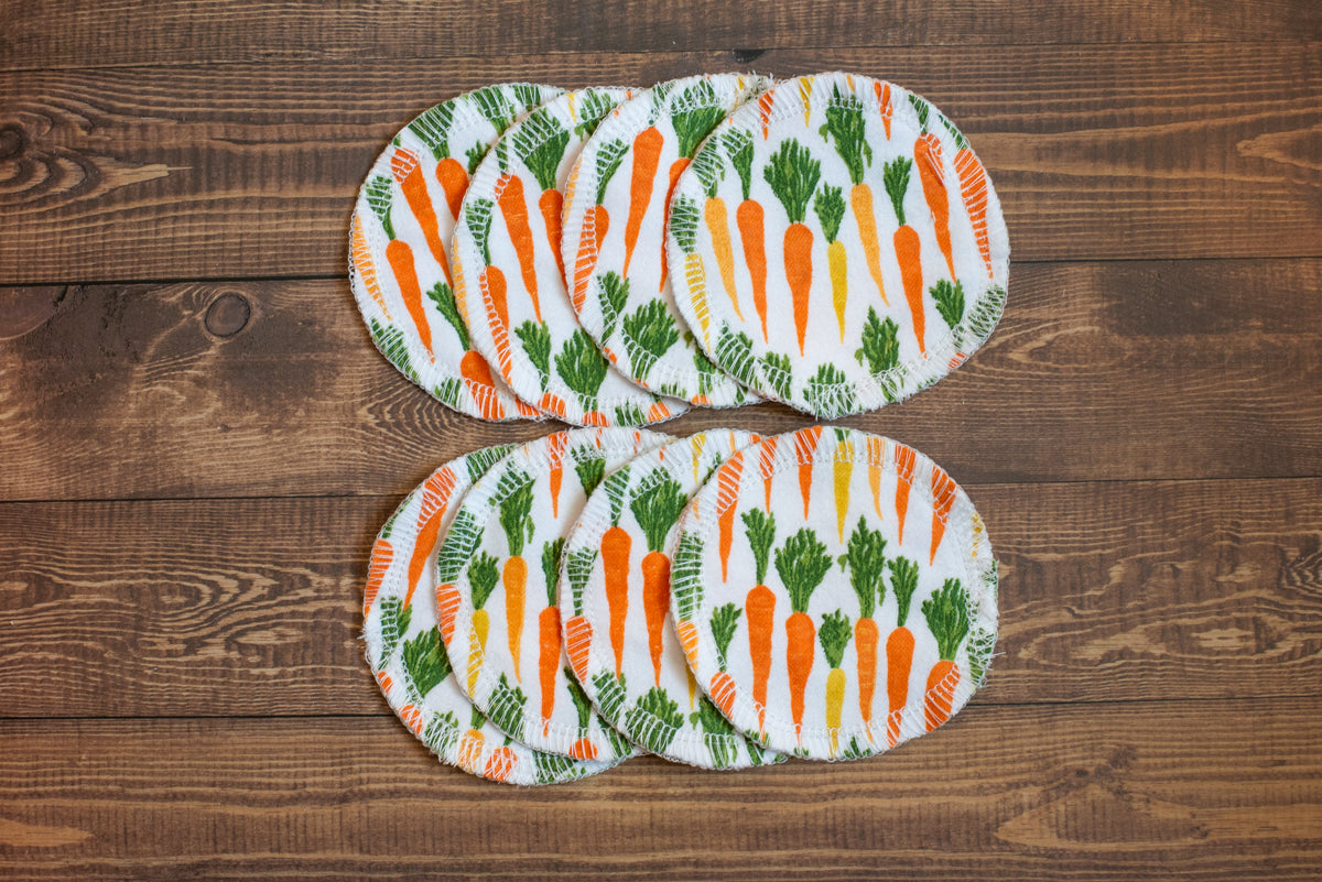 Cotton Rounds - Carrots