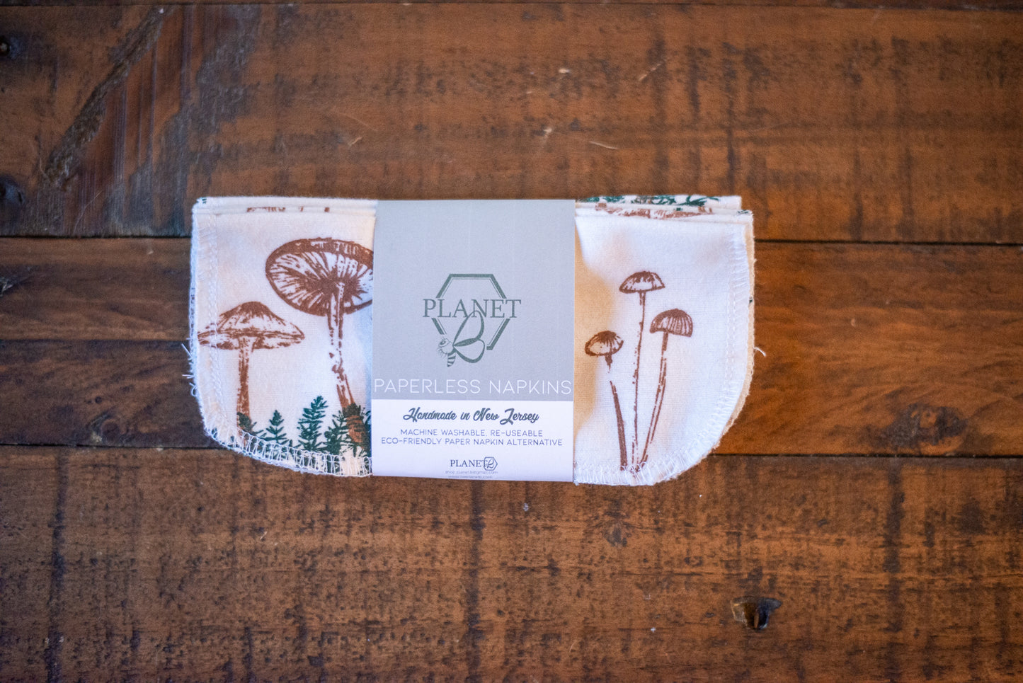 Paperless Napkins - Mushroom Forest