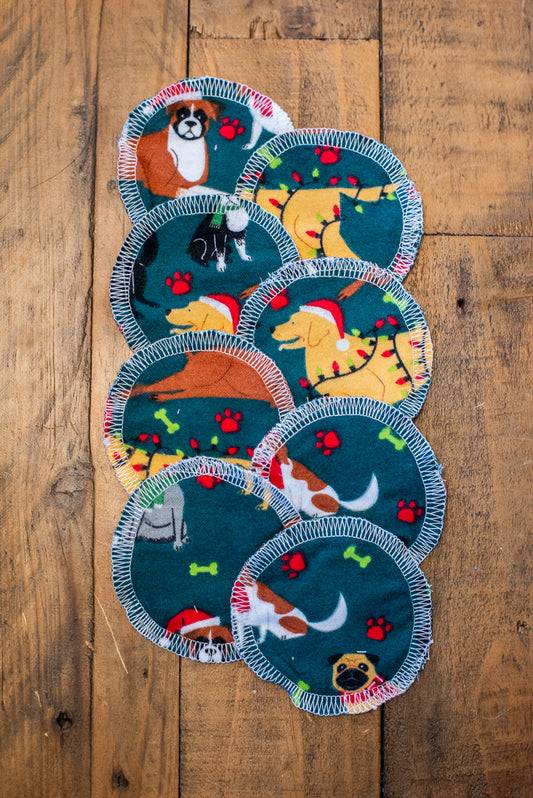 Cotton Rounds - Decorated Dogs