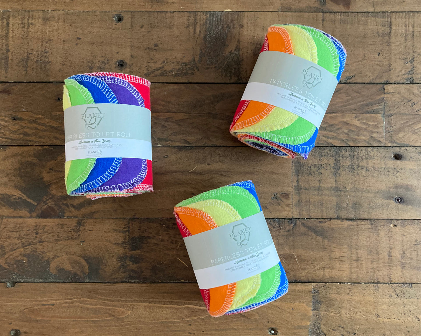 Reusable Toilet Roll - Rainbow