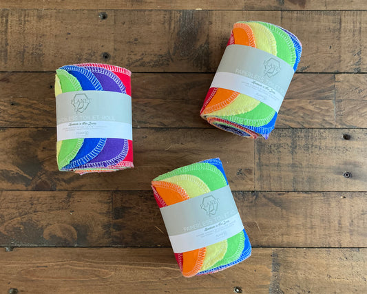 Reusable Toilet Roll - Rainbow