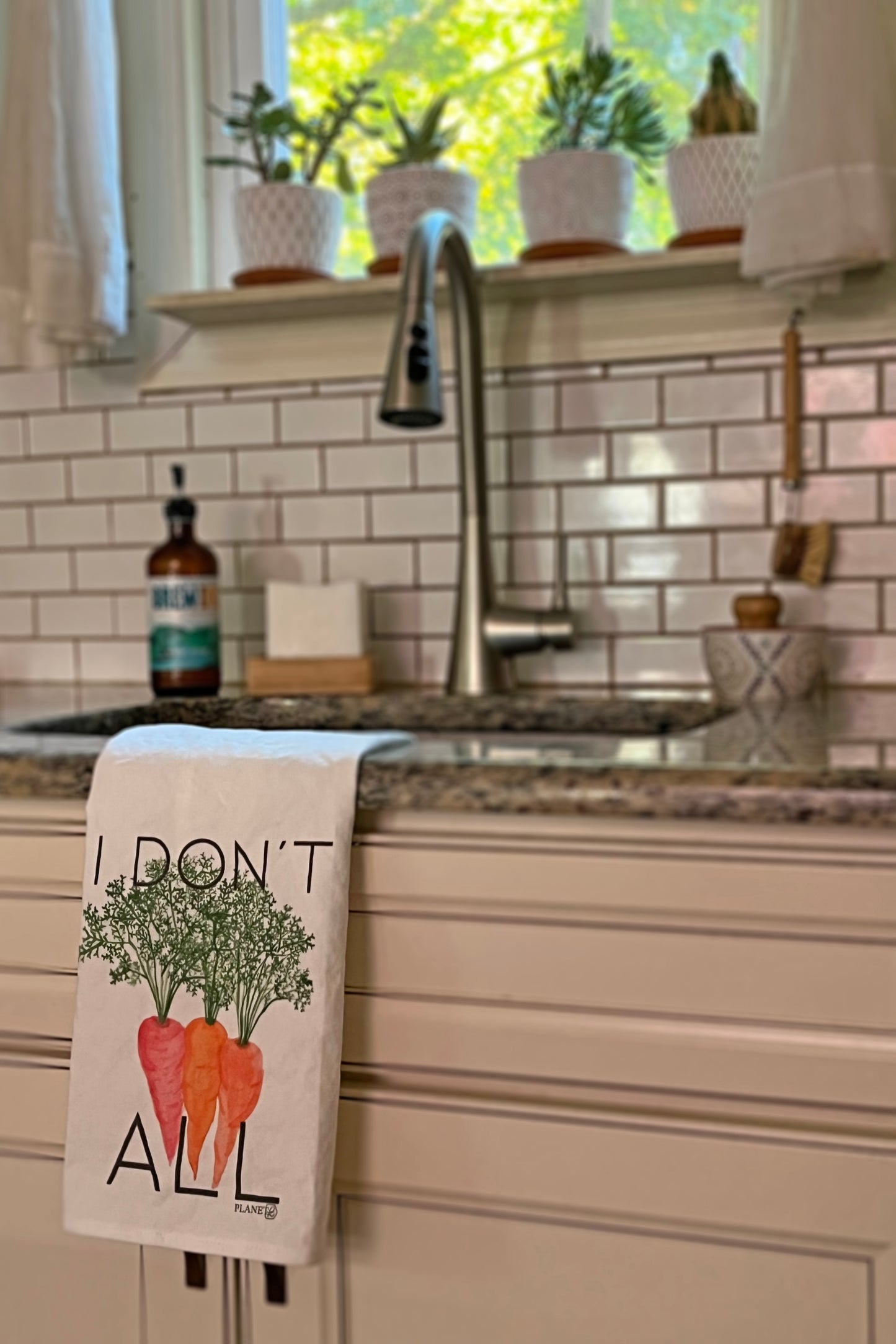 Tea Towel - I Don't Carrot All