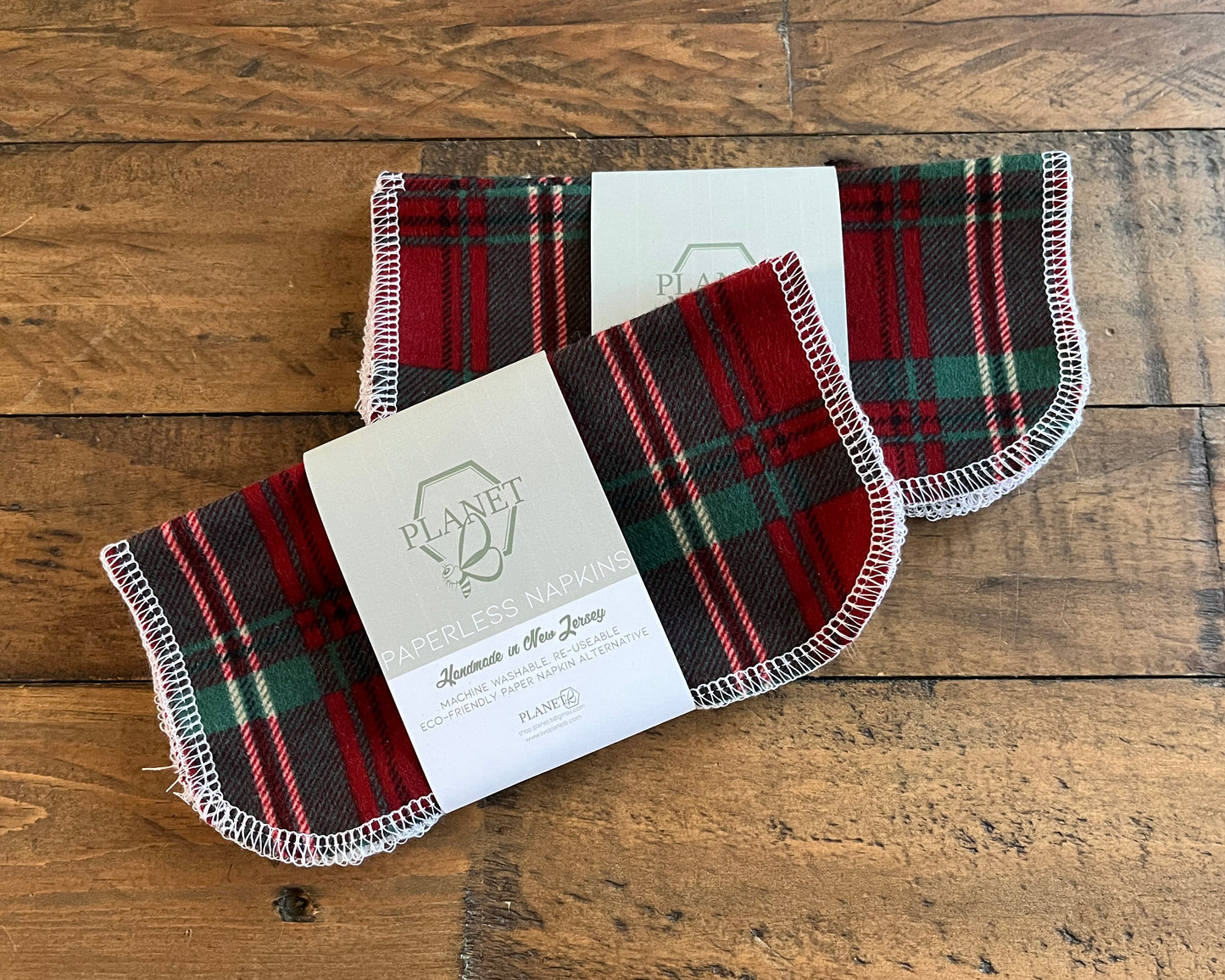 Paperless Napkins - Tartan Plaid