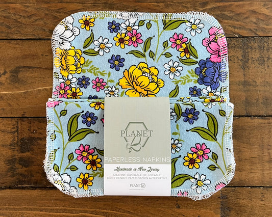 Paperless Napkins - English Garden Floral