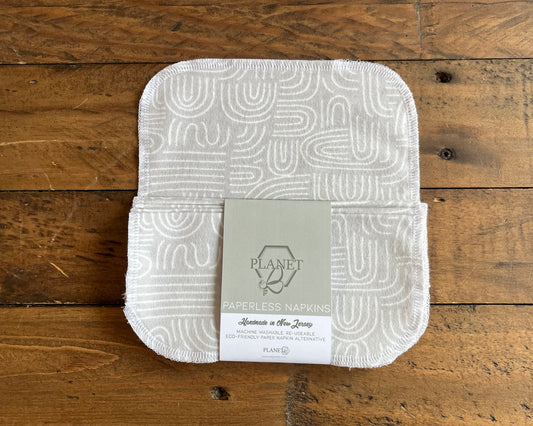Paperless Napkins - Grey Arches