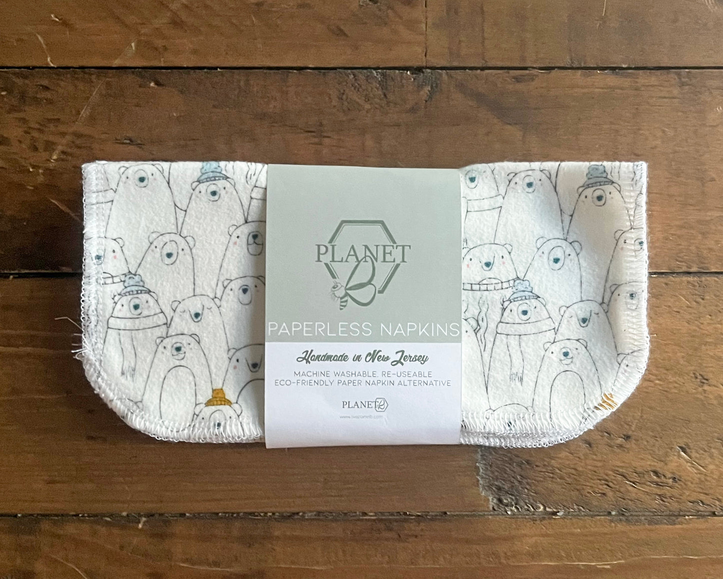 Paperless Napkins - Polar Bear Pals