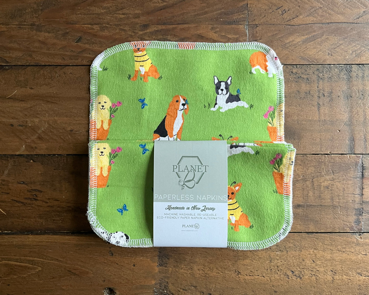 Paperless Napkins - Pups in the Park