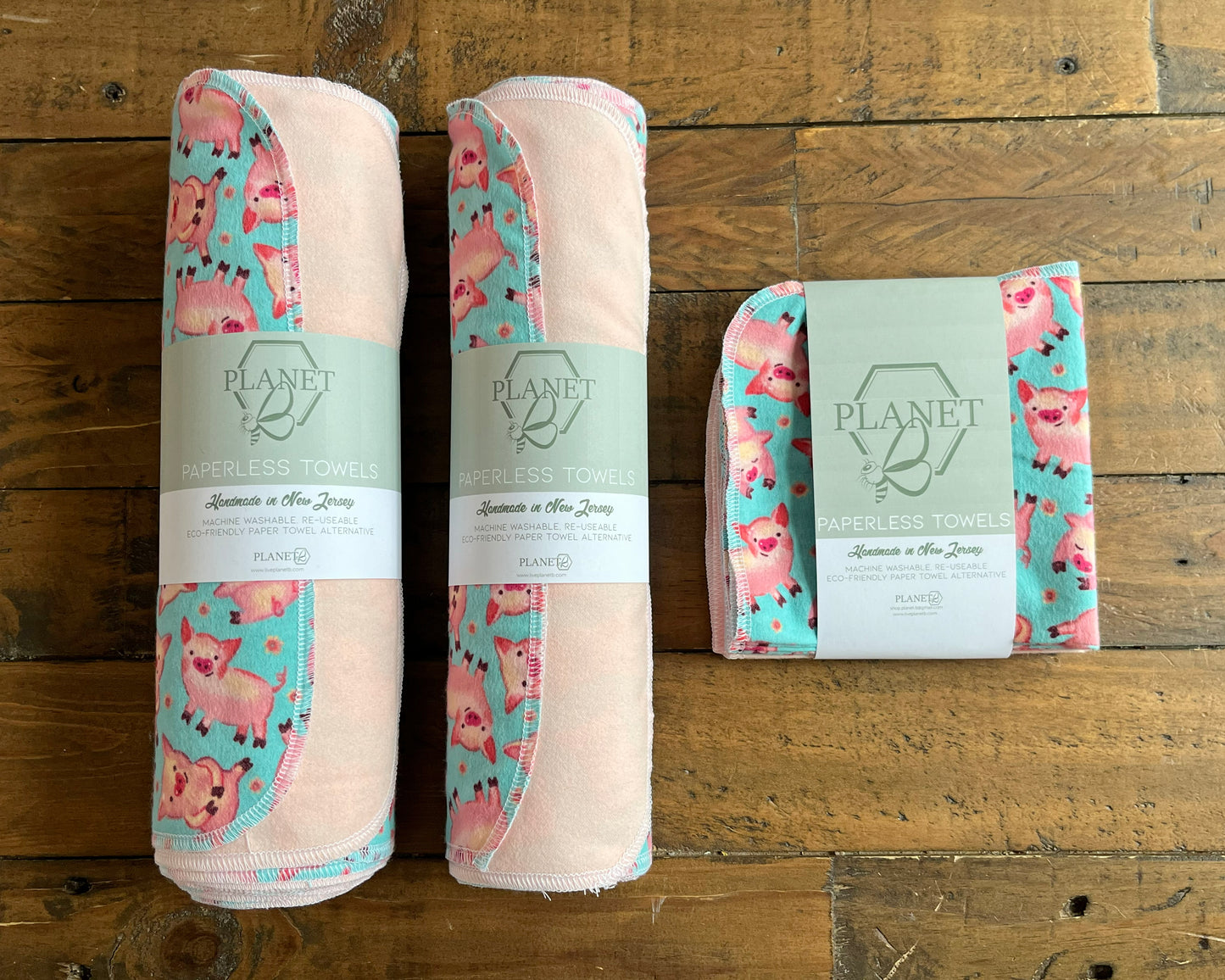 Paperless Towels - Playful Piggies