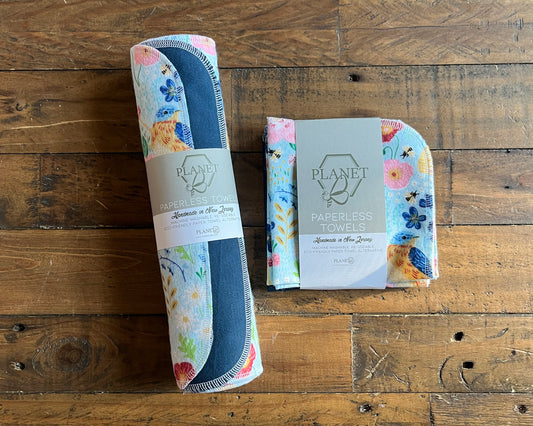 Paperless Towels - Birds & Bees