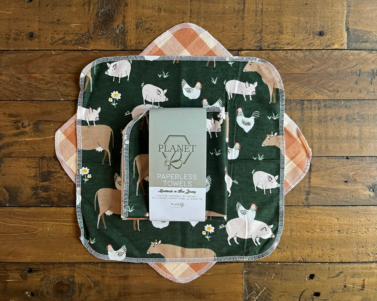 Paperless Towels - Pigs & Pals