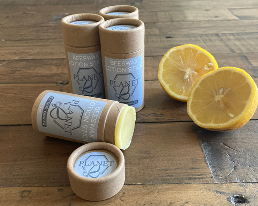 Beeswax Lotion Stick - Citrus Ginger