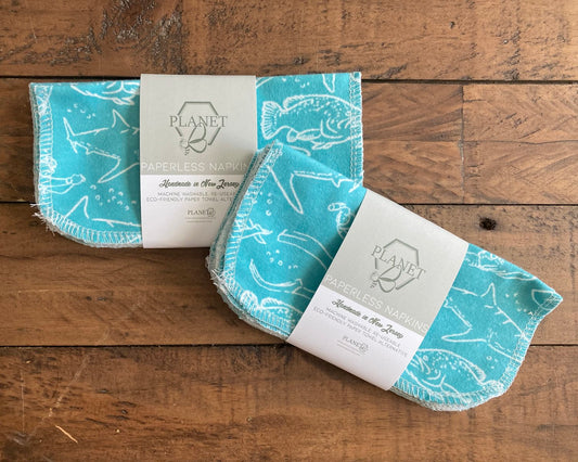 Paperless Napkins - Sea Creatures
