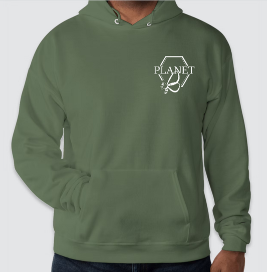 Hoodie - Planet B Left Chest Graphic