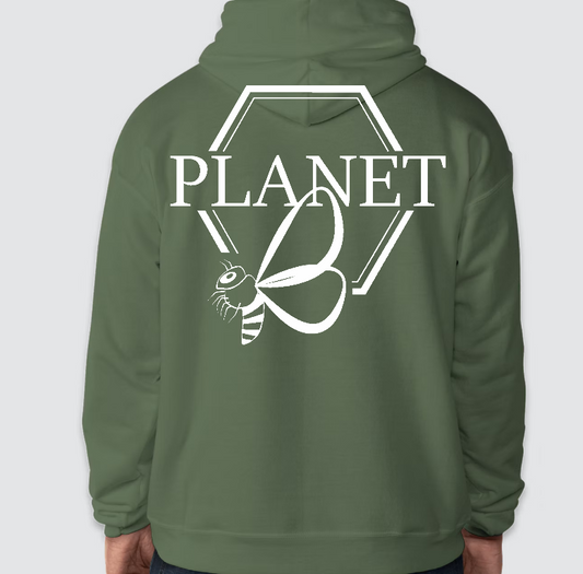 Hoodie - Planet B Left Chest Graphic