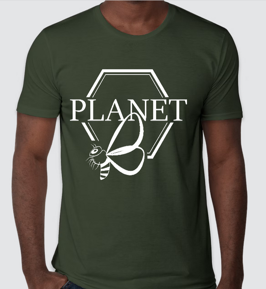 Short Sleeve Tee - Planet B Center Front Graphic