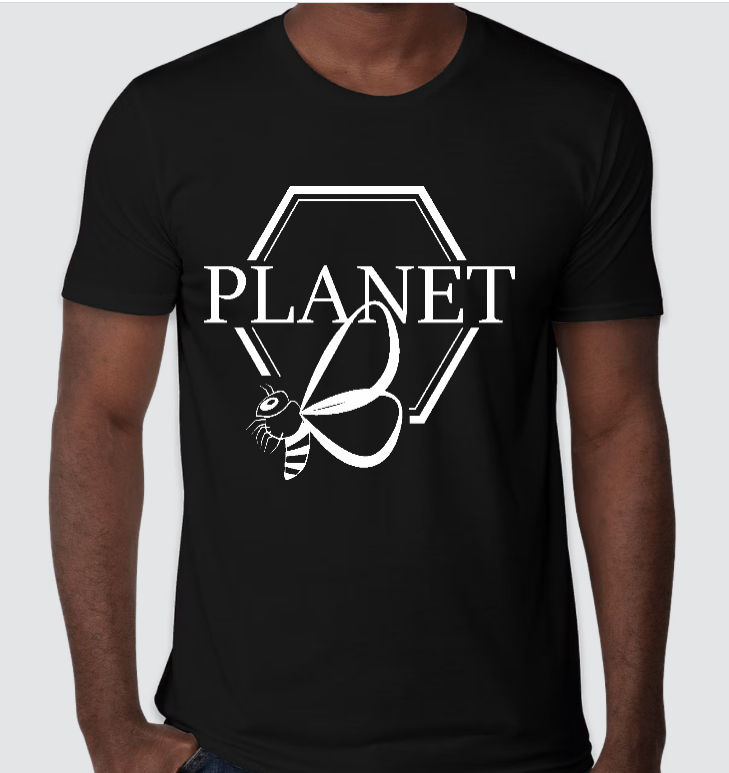 Short Sleeve Tee - Planet B Center Front Graphic