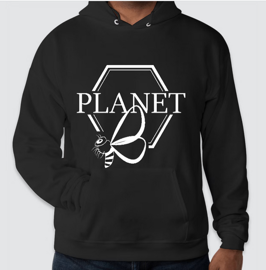 Hoodie - Planet B Center Front Graphic